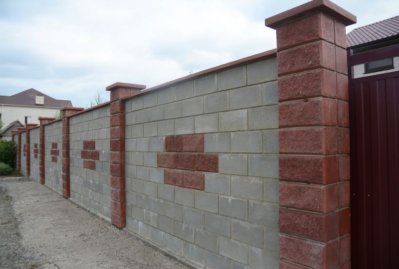 Brick Fence Repair in Lincoln, NE