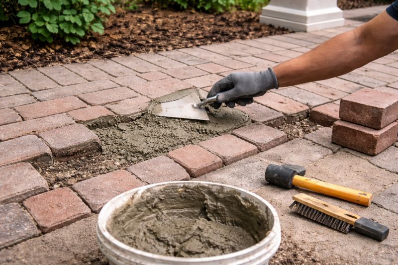 Brick Flatwork Repair in Lincoln, NE