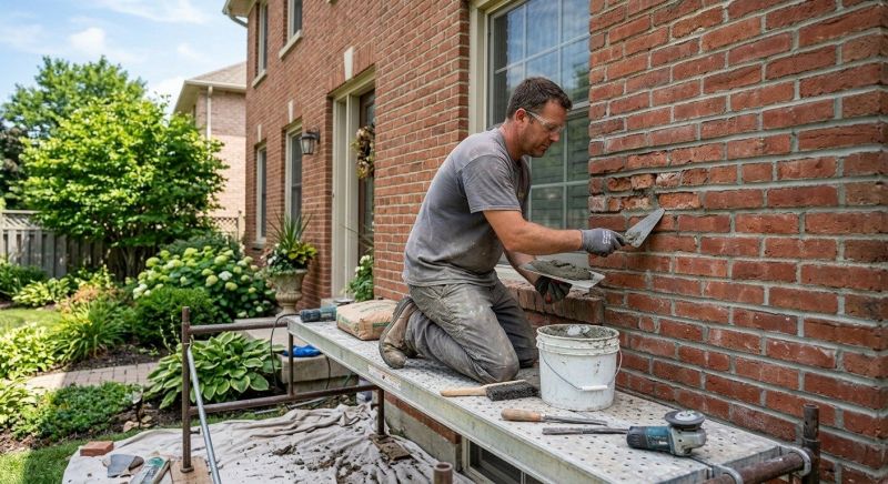 Brick Masonry Repair in Lincoln, NE