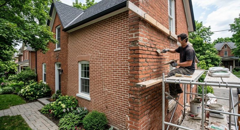 Brick Masonry Restoration in Lincoln, NE