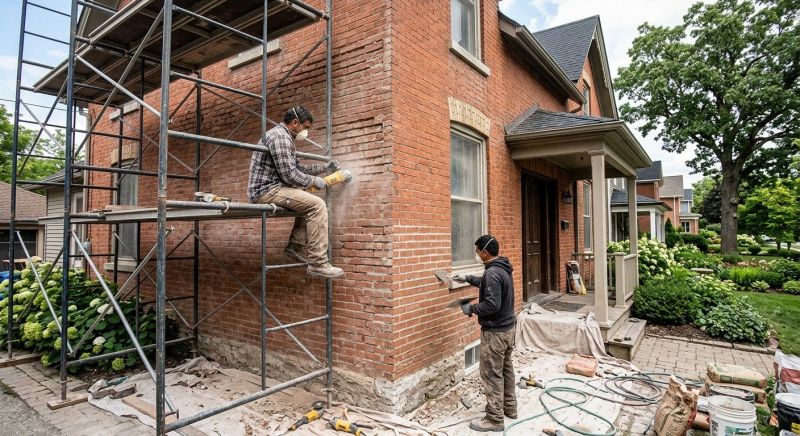 Brick Restoration in Lincoln, NE