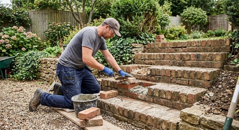 Brick Stairs Repair in Ashland, NE