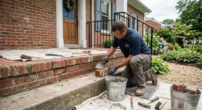 Brick Stairs Repair in Ashland, NE