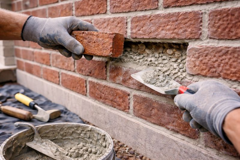 Brick Stairs Repair in Elmwood, NE