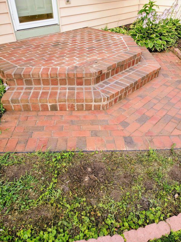 Brick Stoop Repair in Lincoln, NE