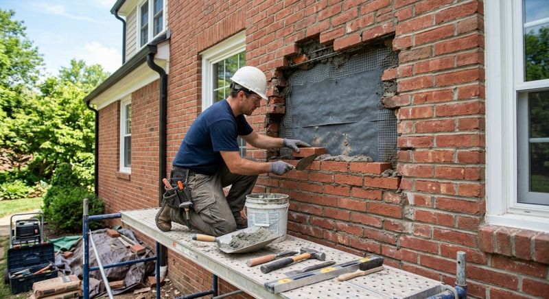 Commercial Brick Repair in Lincoln, NE