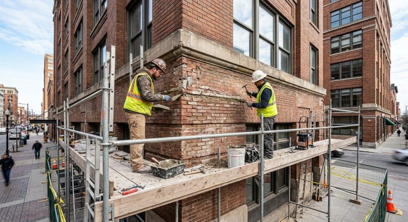 Commercial Masonry Repair in Elmwood, NE