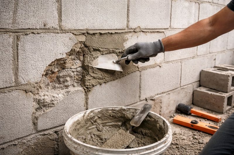 Concrete Block Repair in Hickman, NE