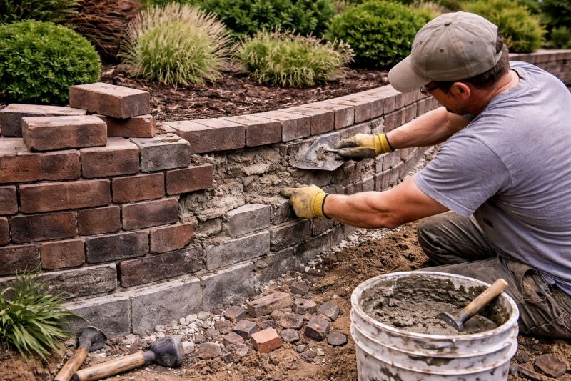 Retaining Wall Repair in Elmwood, NE