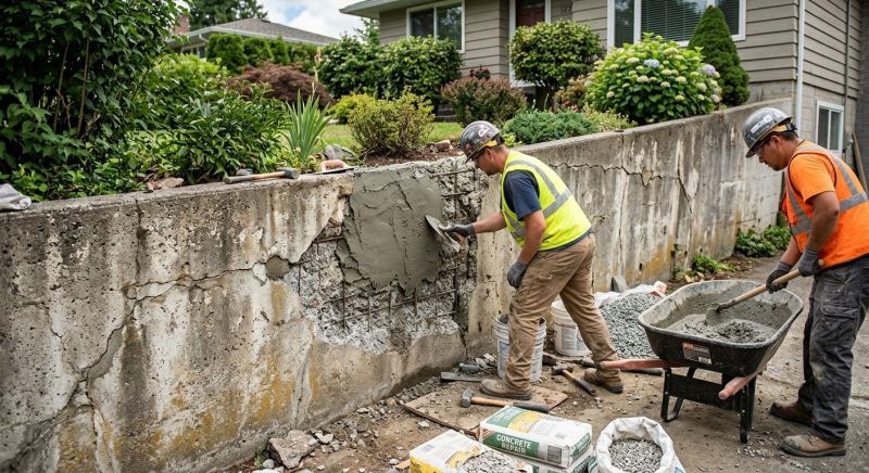 Retaining Wall Repair in Lincoln, NE