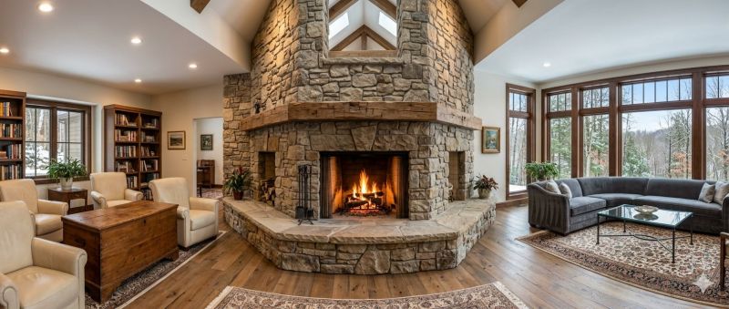 Stone Chimney Installation in Ashland, NE