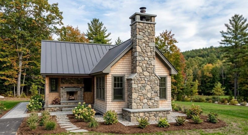 Stone Chimney Installation in Elmwood, NE