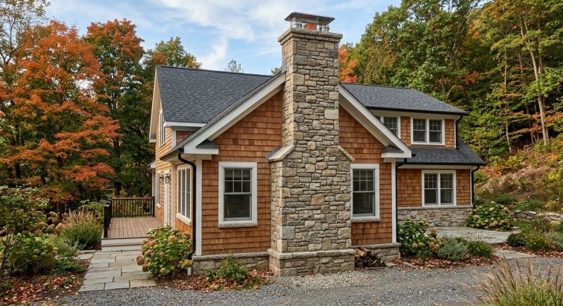 Stone Chimney Installation in Hickman, NE