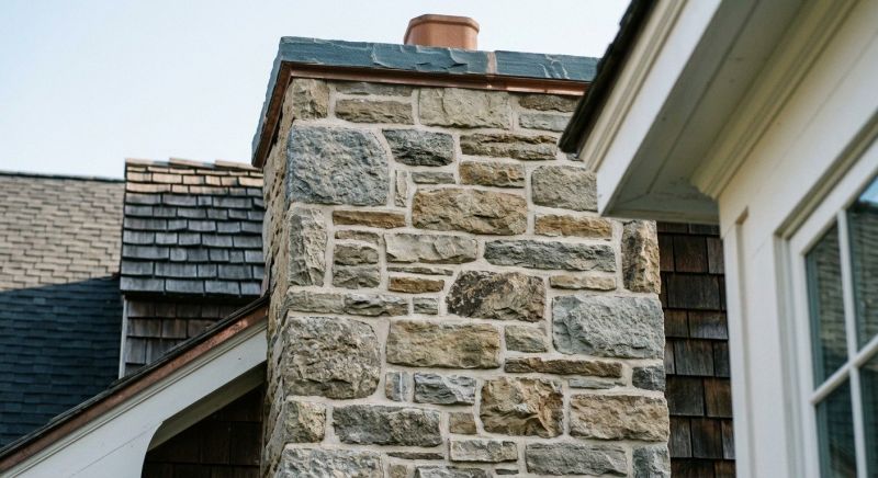 Stone Chimney Installation in Lincoln, NE