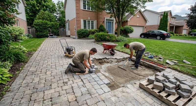 Stone Driveway Repair in Lincoln, NE