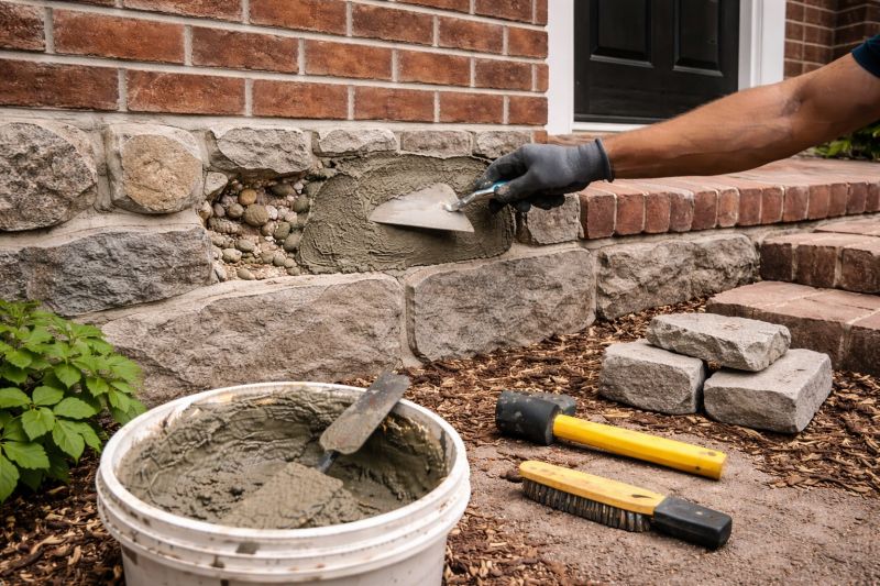 Stone Masonry Repair in Elmwood, NE