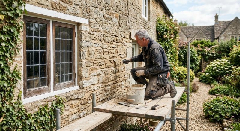 Stone Masonry Repair in Elmwood, NE