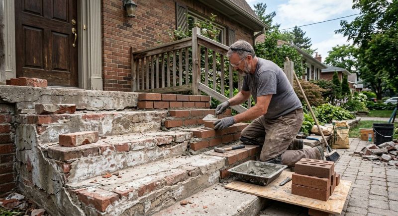 Stonework Repair in Hickman, NE