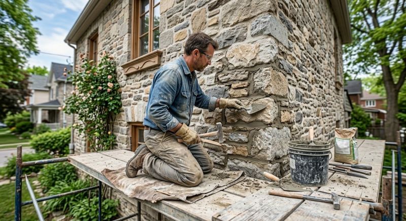 Stonework Repair in Lincoln, NE